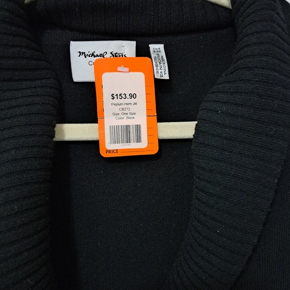 NWT Michael Stars fitted cardigan sweater - Picture 2 of 5